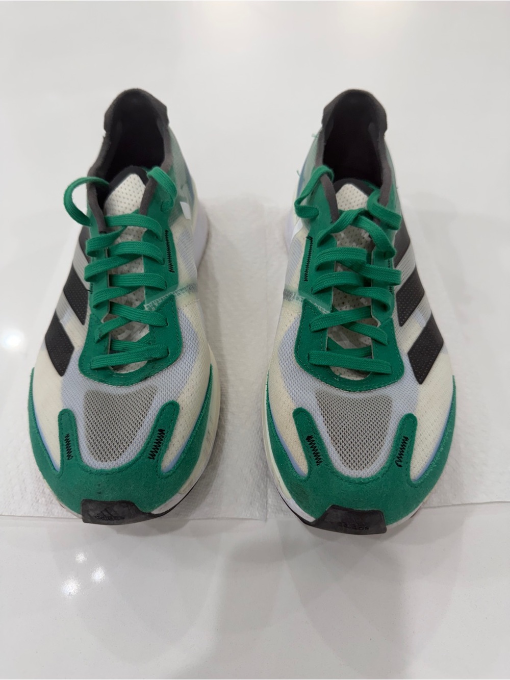 adidas Green, White & Black Men's Running Sneakers